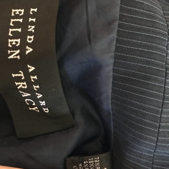linda allard ellen tracey zip front blazer - Picture 3 of 3